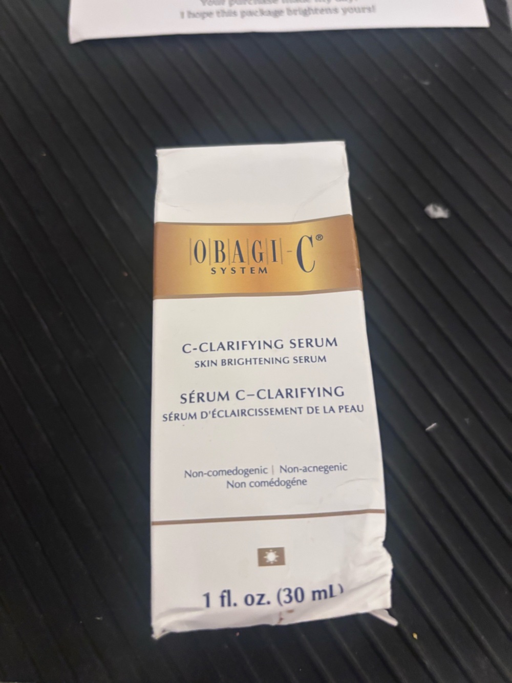 Obagi C-Clarifying Serum - White & Gold Packaging
